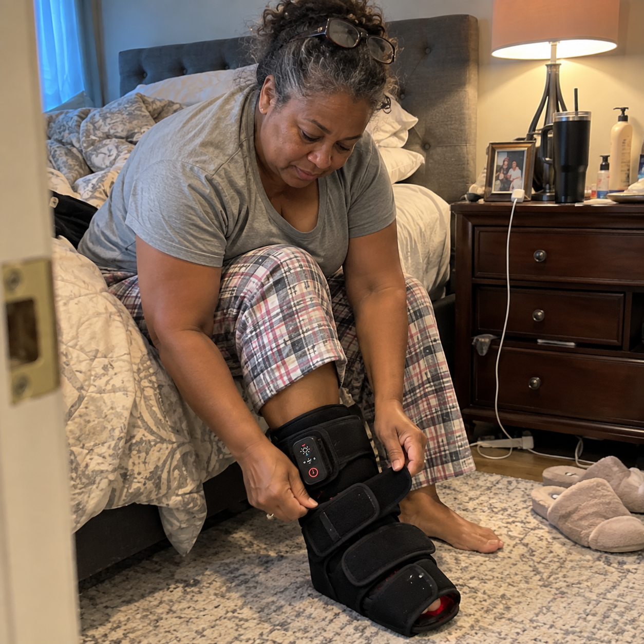Linda using NerveHeal